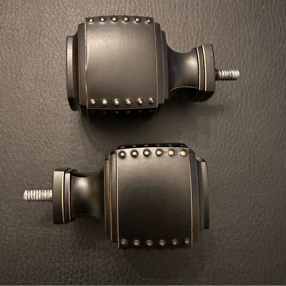 Set of Black Finials